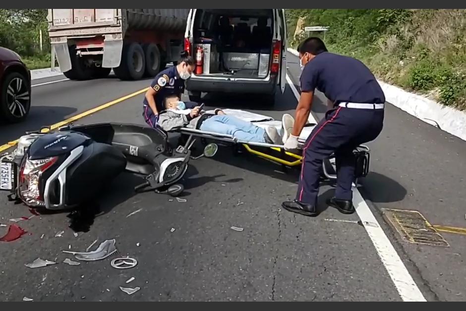 El accidente ocurrió la mañana del 28 de mayo en la Ruta Nacional 14. (Captura Video)