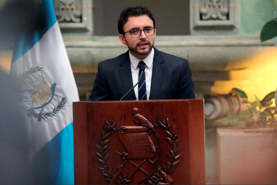 Kevin López Oliva asumió este jueves 4 de noviembre como el cuarto Secretario de Comunicación Social de la Presidencia. (Foto: Presidencia)