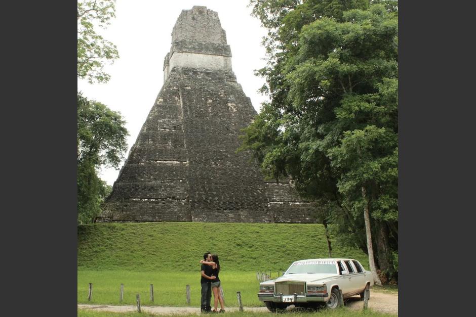 Así fue como la pareja "América Sin Límites" visitó el Parque Nacional Tikal en 2013. (Foto: América Sin Límites)