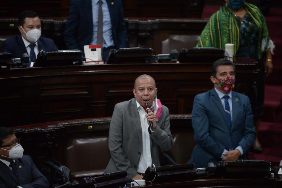 El diputado Aldo Dávila anunció que no apoyará el Estado de Calamidad que recién declaró el Gobierno de Guatemala. (Foto: Archivo/Soy502)