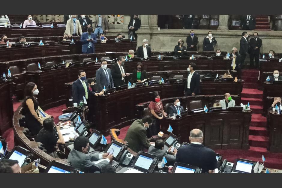 Diputados plantean cambios al Estado de Calamidad decretado por el Ejecutivo. (Foto: Wilder López/Soy502)