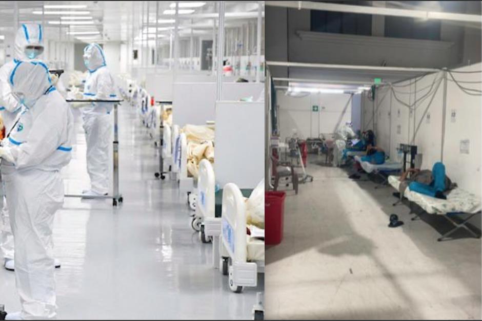 Los dos hospitales están diseñados exclusivamente para atender pacientes del Covid-19. (Foto: archivo/soy502)