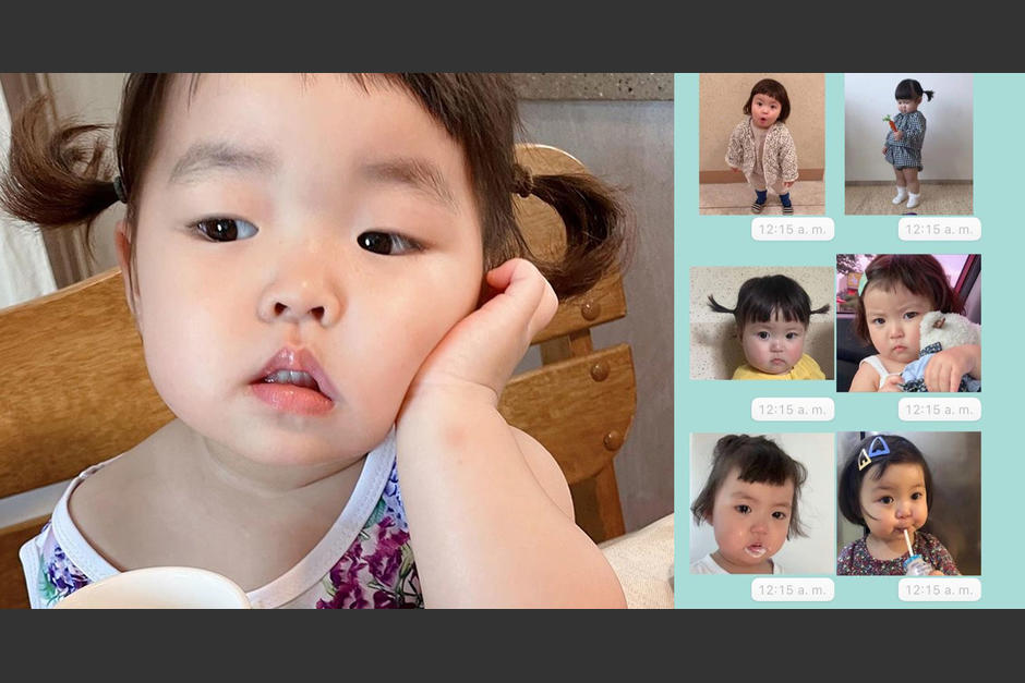 La pequeña Rohee&nbsp;le ha dado la vuelta al mundo gracias a su expresivo rostro.&nbsp;(Foto : Instagram @jinmiran_)