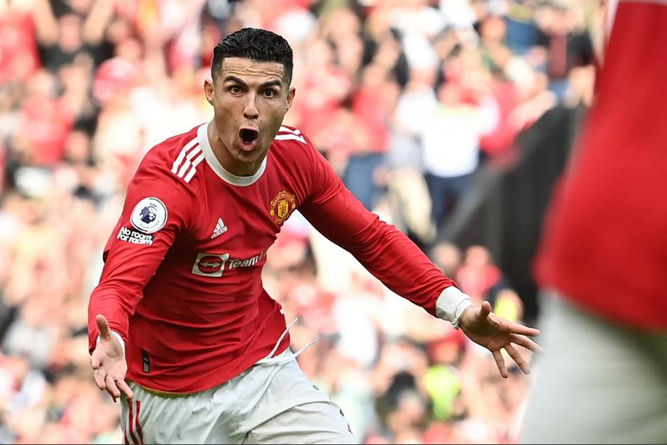 Con triplete de Cristiano Ronaldo el Manchester United venció al Norwich. (Foto: AFP)
