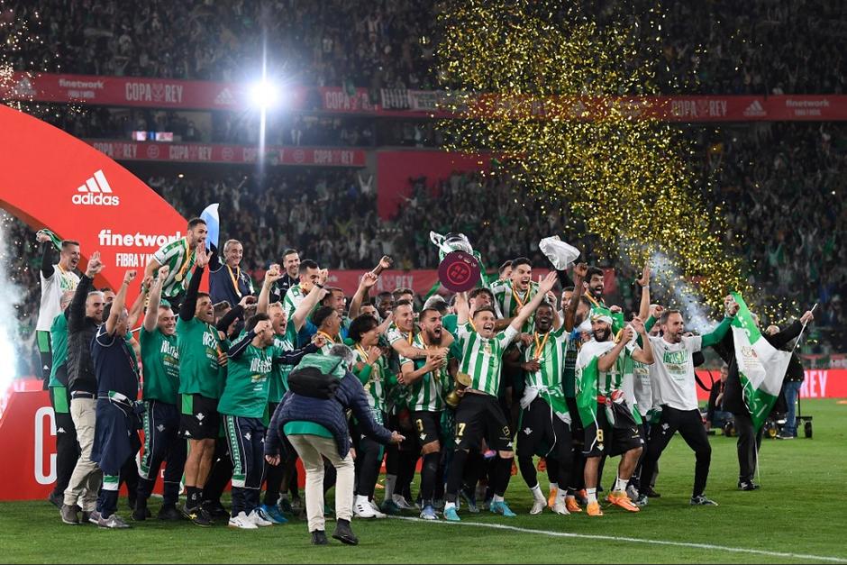 El Betis es campeón de la Copa del Rey tras vencer al Valencia