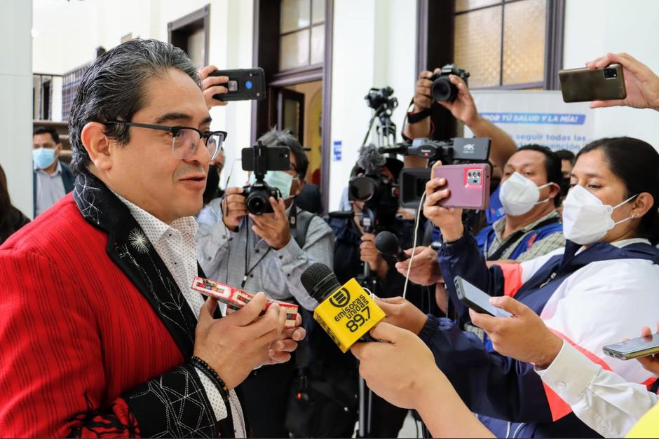 El PDH llegó al Congreso a una citación con la Comisión de Derechos Humanos. (Foto: PDH)&nbsp;