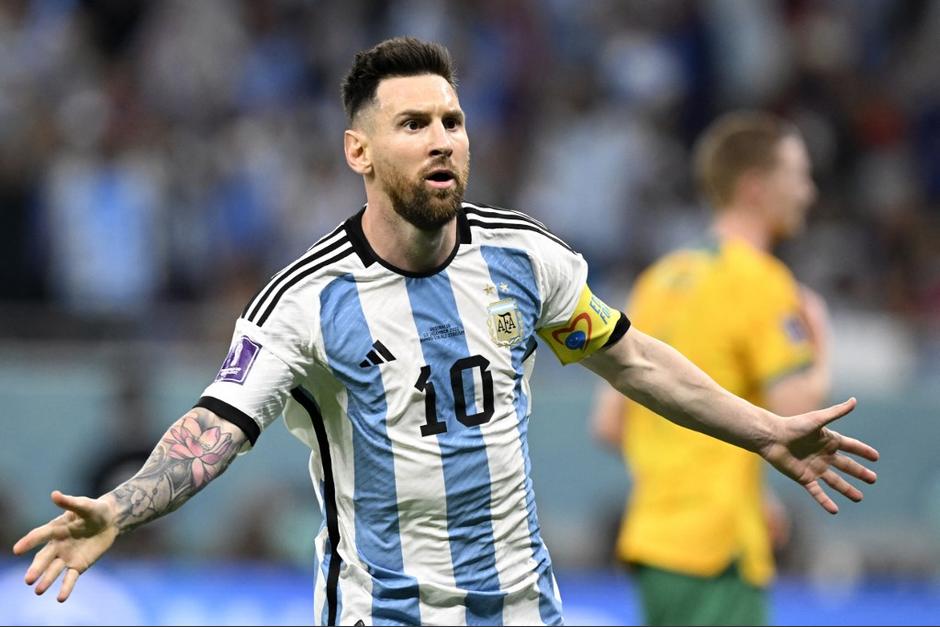 Con anotación de Messi, Argentina se va con la ventaja al medio tiempo. (Foto: AFP)