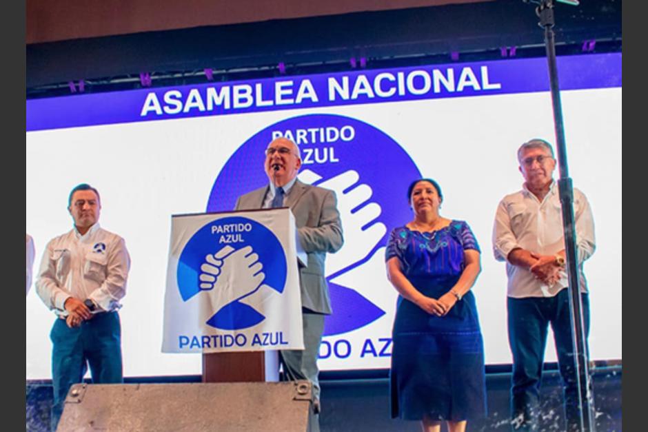 Partido Azul eligió a sus candidatos para el 2023. (Foto: Facebook)