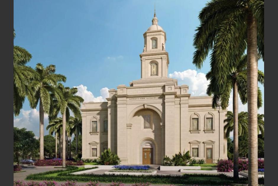 El sábado 3 de diciembre se realizó la palada oficial del nuevo templo en Guatemala. (Foto: The Church News)
