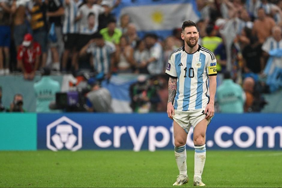 Lionel Messi terminó eufórico el encuentro, pero luego tuvo un cruce de palabras. (Foto: AFP)