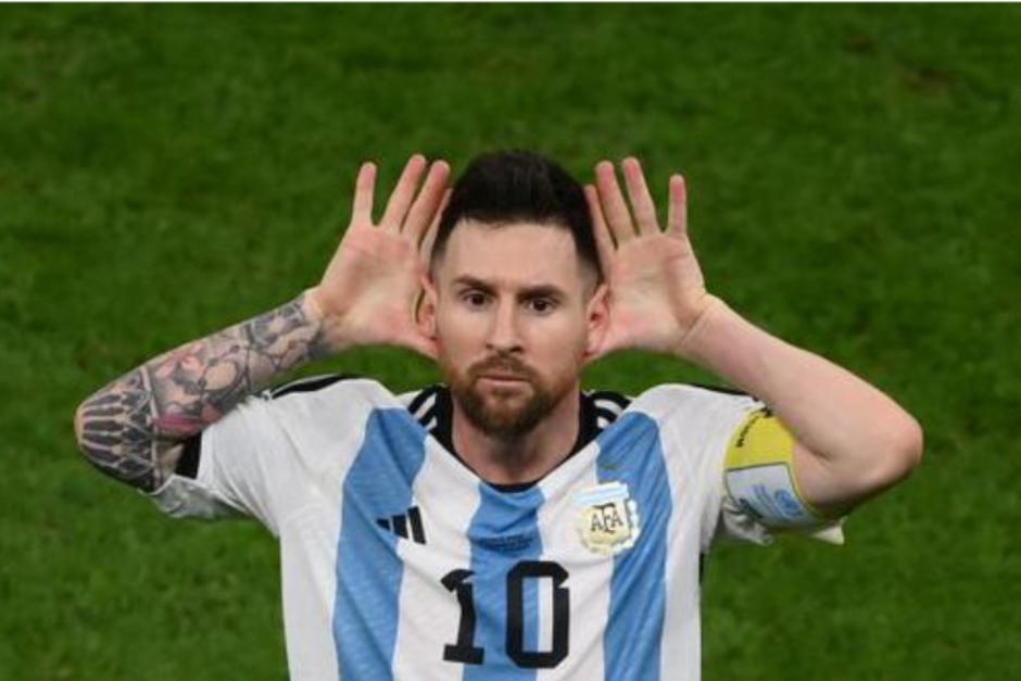 Él es el jugador a quien Messi le gritó. (Foto: AFP)
