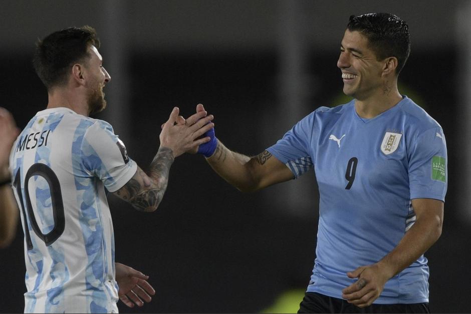 Luis Suárez le dedicó emotivas palabras a Messi tras la clasificación de Argentina a la final. (Foto: AFP)