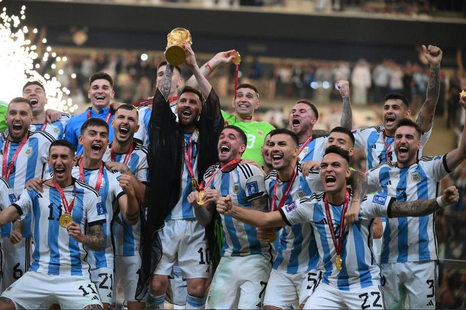 Argentina se coronó como campeona en la Copa del Mundo Qatar 2022. (Foto: AFP)