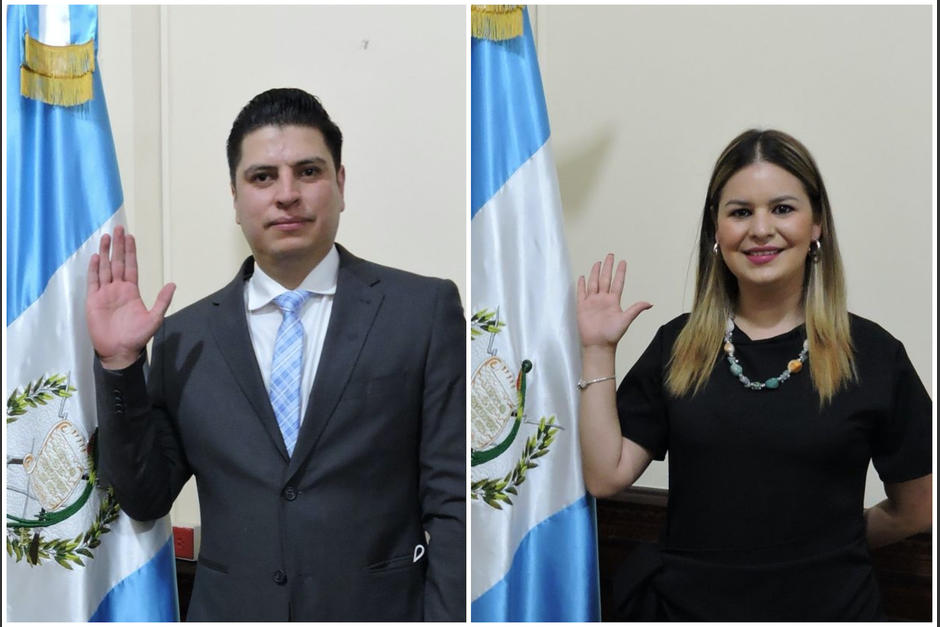 Mario Luis Prado López, viceministro del Deporte; y su esposa Ruth Liliana López Salazar, han tenido un rápido ascenso en el Gobierno. (Foto: Soy502)