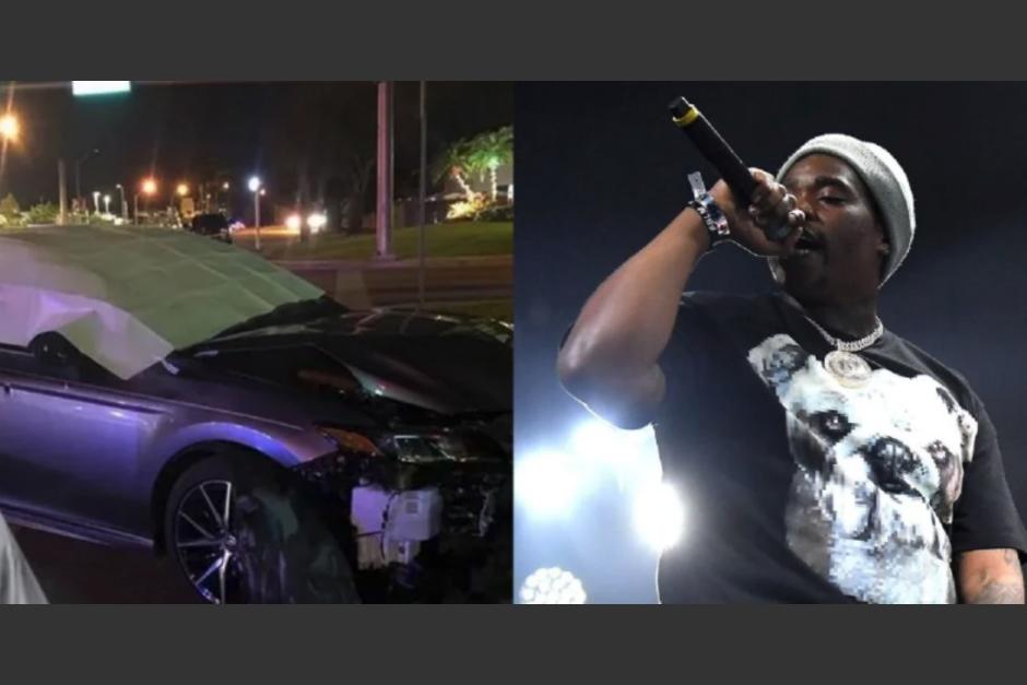 El rapero sufrió una emboscada mientras viajaba en su vehículo con dos niños y una mujer. (Foto: captura de pantalla)&nbsp;