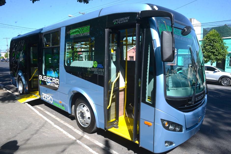 Estos novedosos buses sorprenderán a los usuarios cuando entren en funcionamiento. (Foto: Wilder López/Soy502)