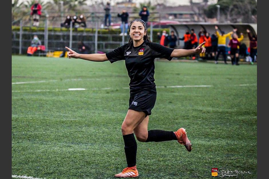 Ana Lucía Martínez es una jugadora guatemalteca que ha destacado en el fútbol europeo. (Foto: Twitter/ Ana Lucía Martínez)&nbsp;