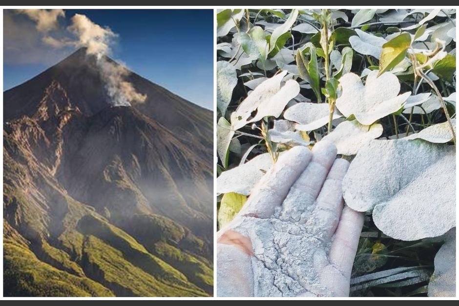 Reportan caída de ceniza tras fuerte erupción del volcán Santiaguito. (Foto: Soy502)