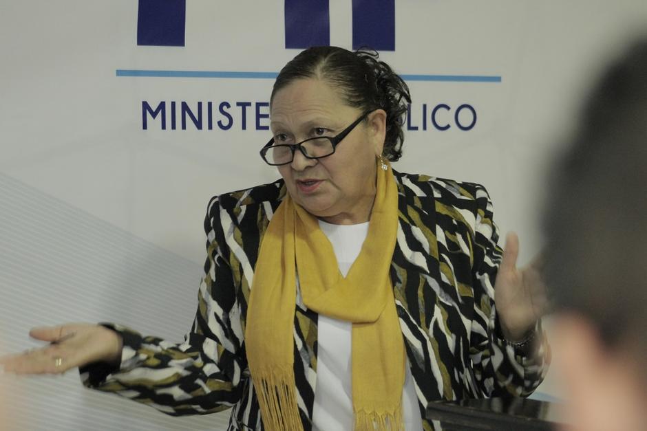 María Consuelo Porras ha recibido críticas en redes sociales y gremios sociales y políticos por el señalamiento del copy-past de su tesis doctoral. (Foto: archivo/Soy502)&nbsp;