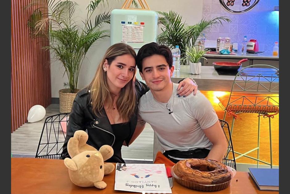 Santiago recibió la visita inesperada de su novia por su cumpleaños. (Foto: Instagram/La Academia)