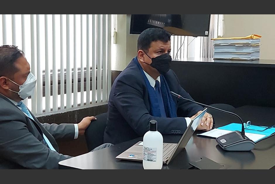 El exdiputado es acusado en el caso "Asalto al Ministerio de Salud". (Foto: Carlos Alonzo/soy502)