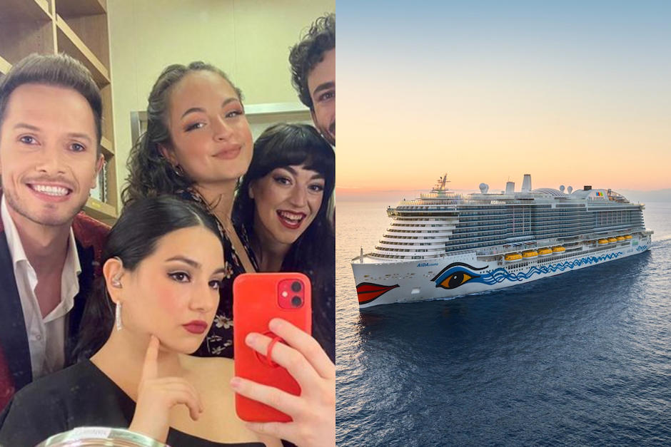 Sophy Castro es la voz principal de los shows presentados en un crucero que recorre Europa. (Fotos: Sophy Castro)