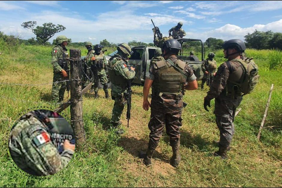 El Ejército de Guatemala habría usado una fotografía de militares mexicanos al referirse sobre el supuesto atentado al presidente Alejandro Giammattei. (Foto: Ejército)