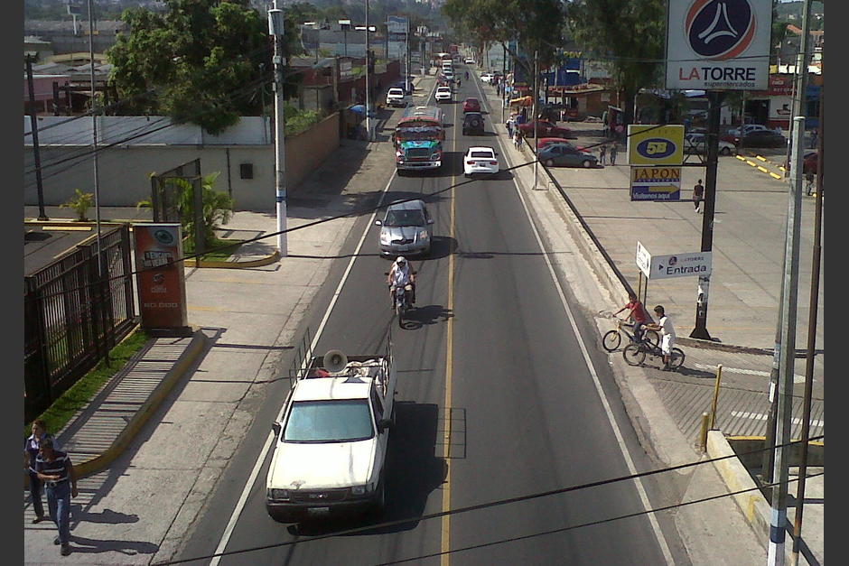 Un hundimiento se produjo en la carretera en Santa Elena Barillas, en el municipio de Villa Canales. (Foto: Wikipedia)