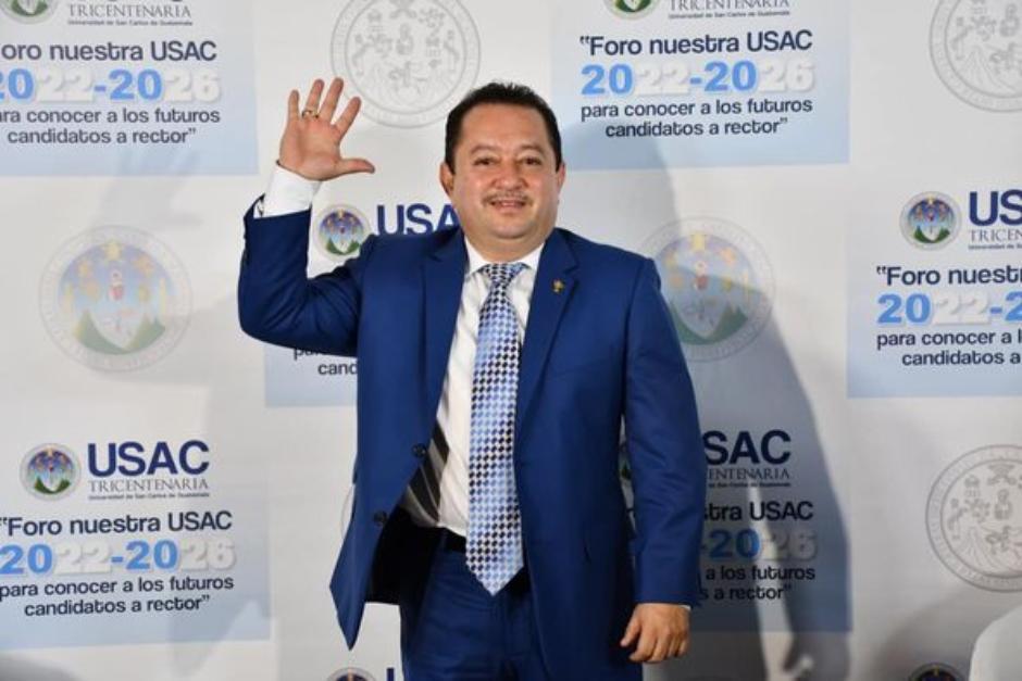 Walter Mazariegos anunció a través de un video que asumirá en julio como rector de la Usac. (Foto: Archivo/Soy502)