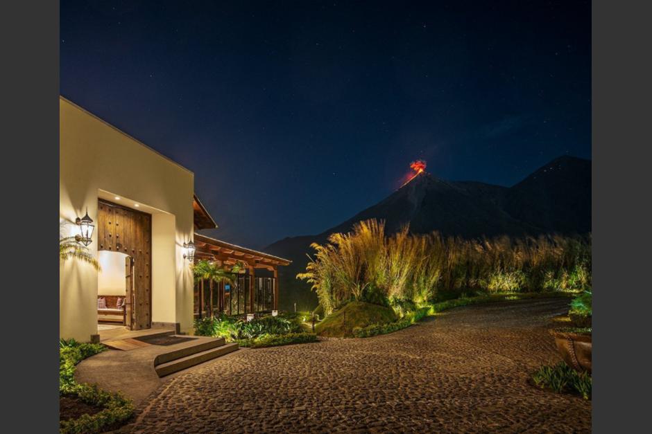 La habitación en la que se hospeda Will Smith en Guatemala tiene vista hacia los volcanes de Fuego, Agua y Acatenango.  (Foto: Instagram/Finca San Cayetano)