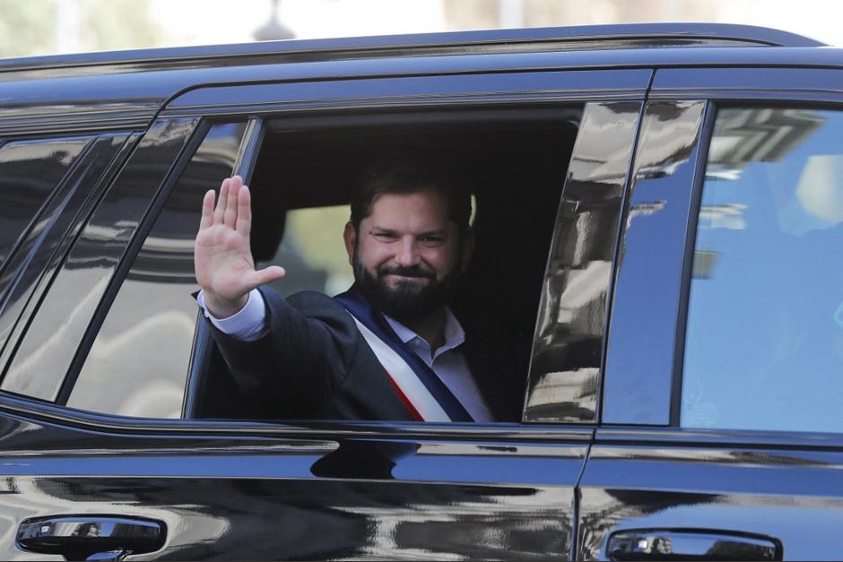 Gabriel Boric tiene 36 años y se convierte en el presidente más joven de Chile. (Foto: AFP)&nbsp;