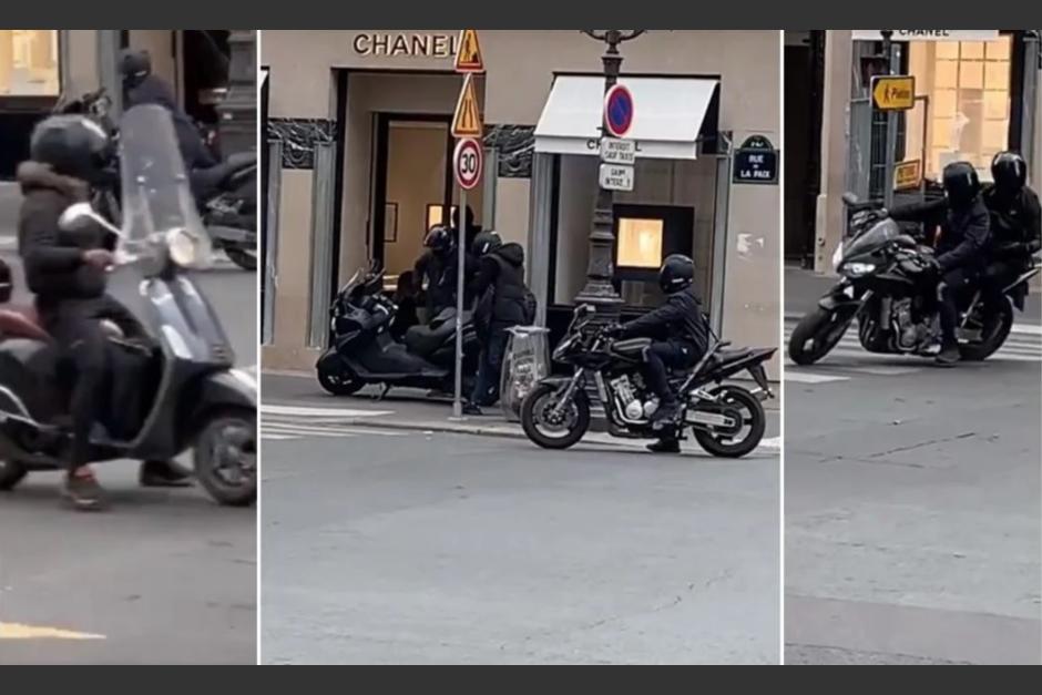 Cuatro hombres cometieron un asalto a mano armada en una tienda Chanel en París, Francia. (Foto:&nbsp;www.viveusa.mx)