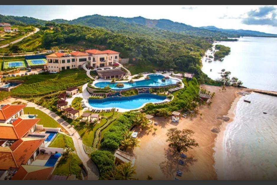 La mansión de Roxana Baldetti está ubicada en Crawfish Rock, Roatán, Islas de la Bahía, dentro del exclusivo proyecto denominado Pristine Bay Roatán, en Honduras. (Foto: Archivo/Soy502)