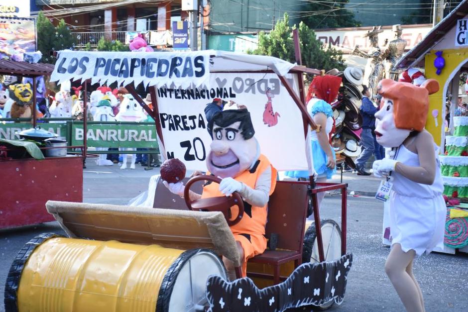 El tradicional "Desfile de Fieros" se encuentra recorriendo las principales calles y avenidas del municipio de Villa Nueva. (Foto: Municipalidad de Villa Nueva)