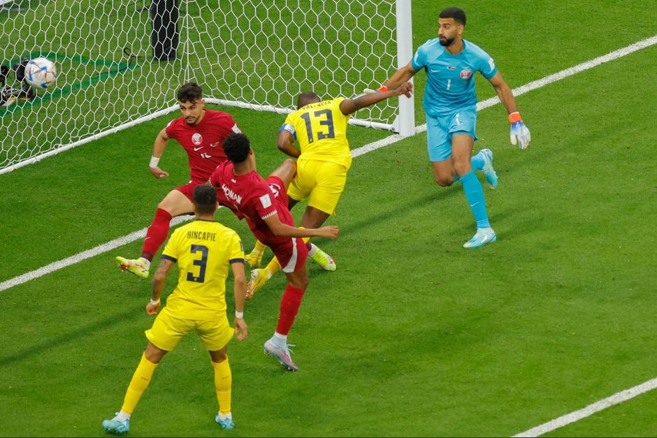 Ener Valencia había marcado el primer tanto de los ecuatorianos al minuto 3 de juego. (Foto: AFP)