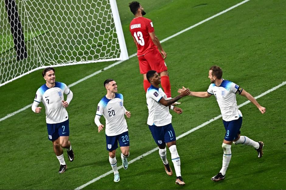 El cuadro inglés protagonizó la primera goleada del Mundial. (Foto: AFP)