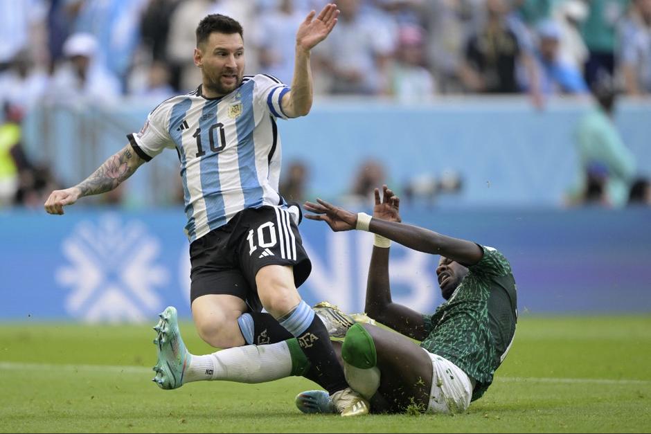 Messi anotó de penal para su selección.&nbsp; (Foto: AFP)