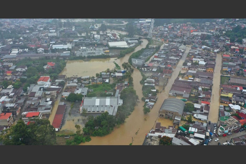 Más de 60 incidentes se registraron a causa de Julia. (Foto: Municipalidad de Cobán)