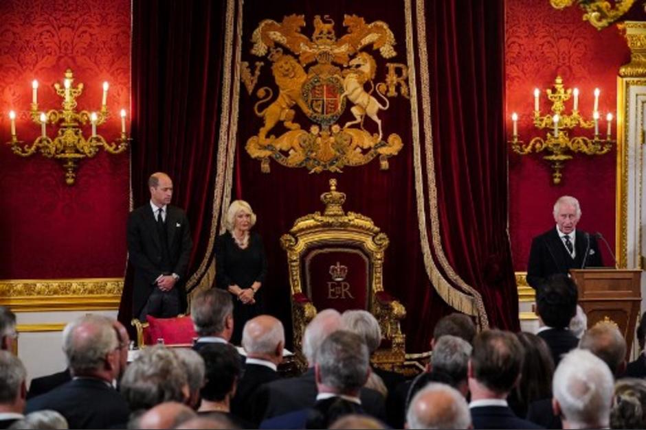 Carlos III fue proclamado este sábado 10 de septiembre. (Foto: AFP)