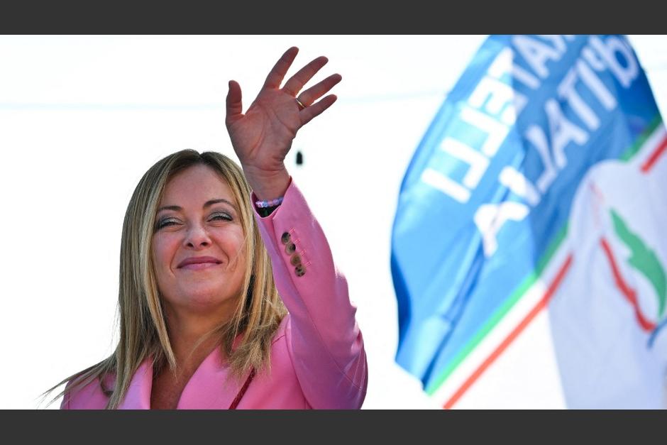 Giogina Meloni dirigirá el destino político de Italia. (Foto: AFP)