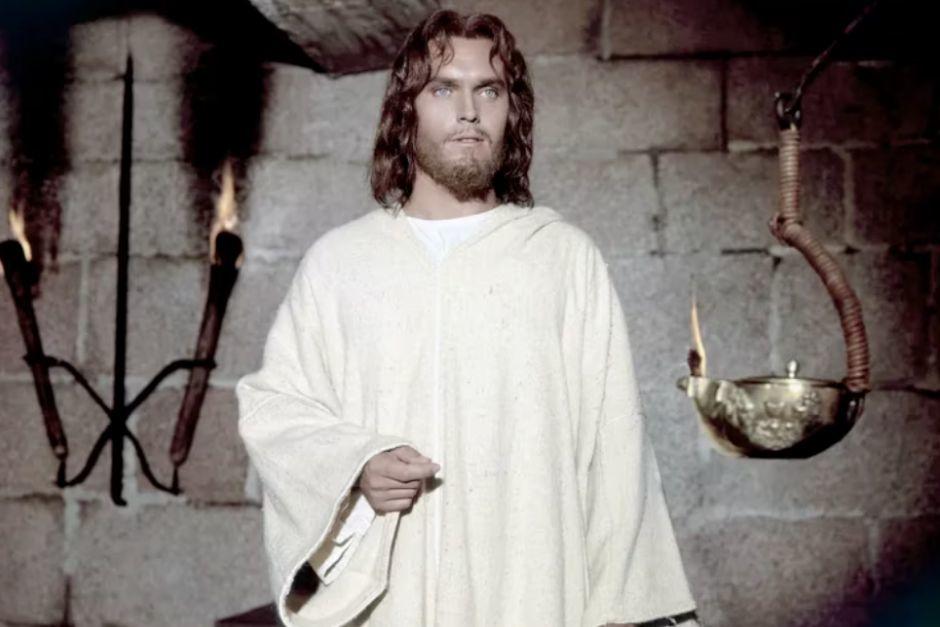 Jeffrey Hunter es Jesús en la película Rey de Reyes. (Foto: Shutterstock)