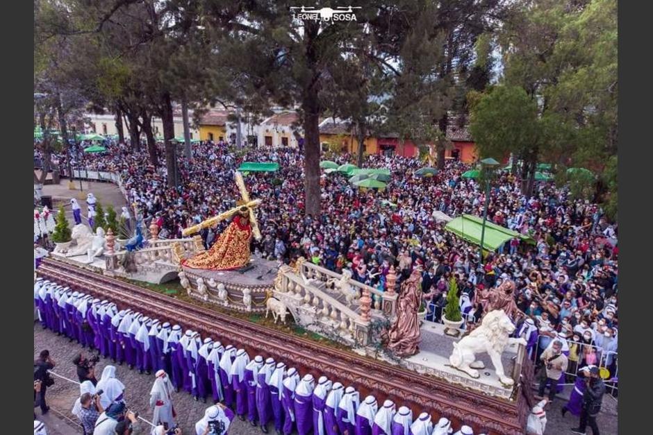 El destino más visitado por los turistas durante la Semana Santa fue la Antigua Guatemala, según el Inguat. (Foto ilustrativa: Procesiones de Guatemala)