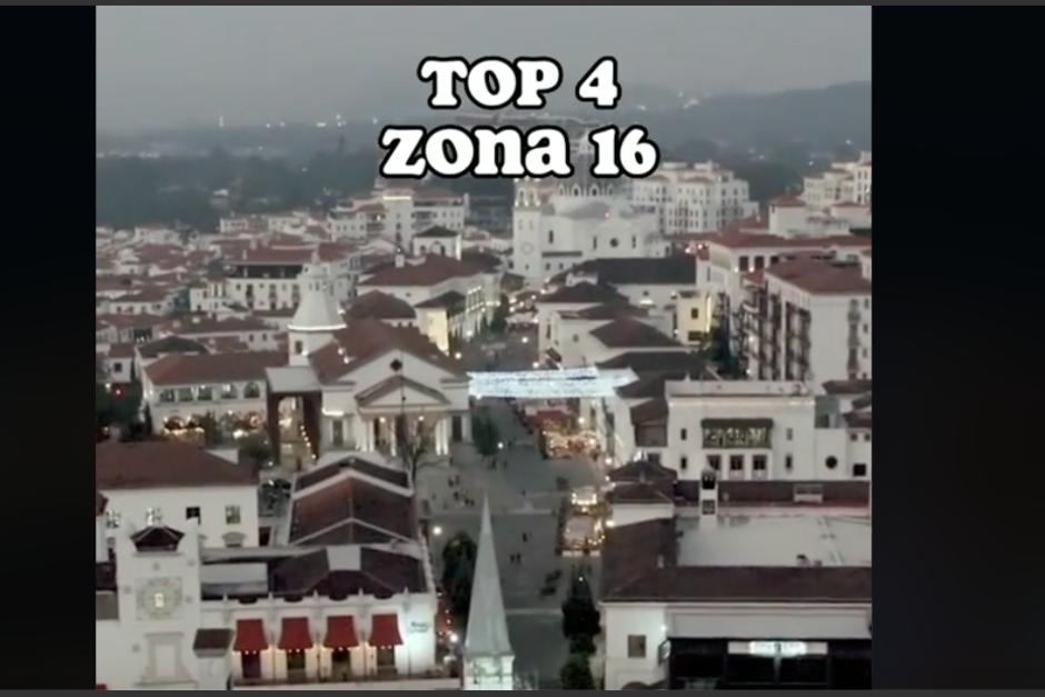 Publican un video que muestra las zonas más modernas de la Ciudad de Guatemala. (Foto: captura de pantalla)&nbsp;