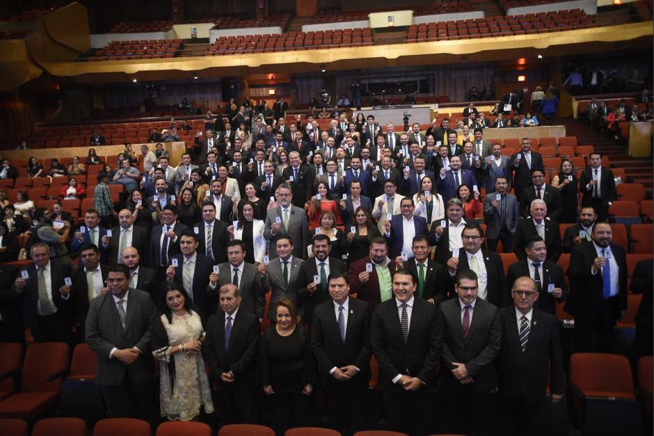 Los magistrados del TSE acreditaron a los 160 diputados que conformarán la Décima Legislatura. (Foto: Wilder López/Soy502)