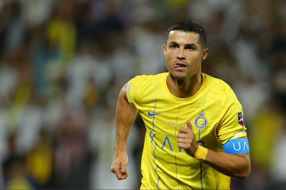 El futbolista portugués Cristiano Ronaldo anotó el gol de la victoria para el Al-Nassr. (Foto: AFP)