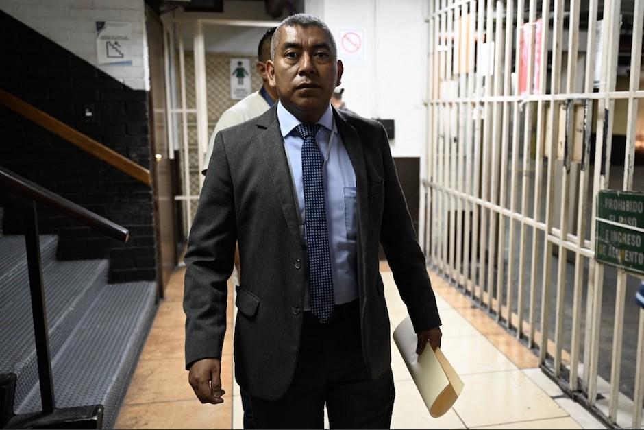 El fiscal Rafael Curruchiche no descartó allanamiento después de la segunda vuelta electoral. (Foto: AFP)