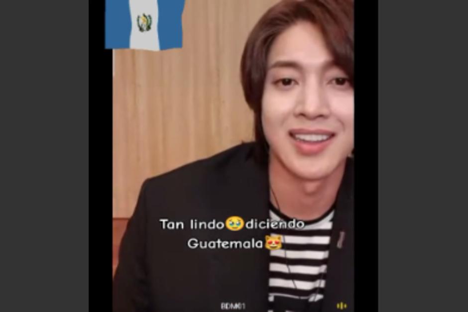 El famoso cantante y actor sorprendió al mencionar a Guatemala en un video viral. (Foto: captura de video)