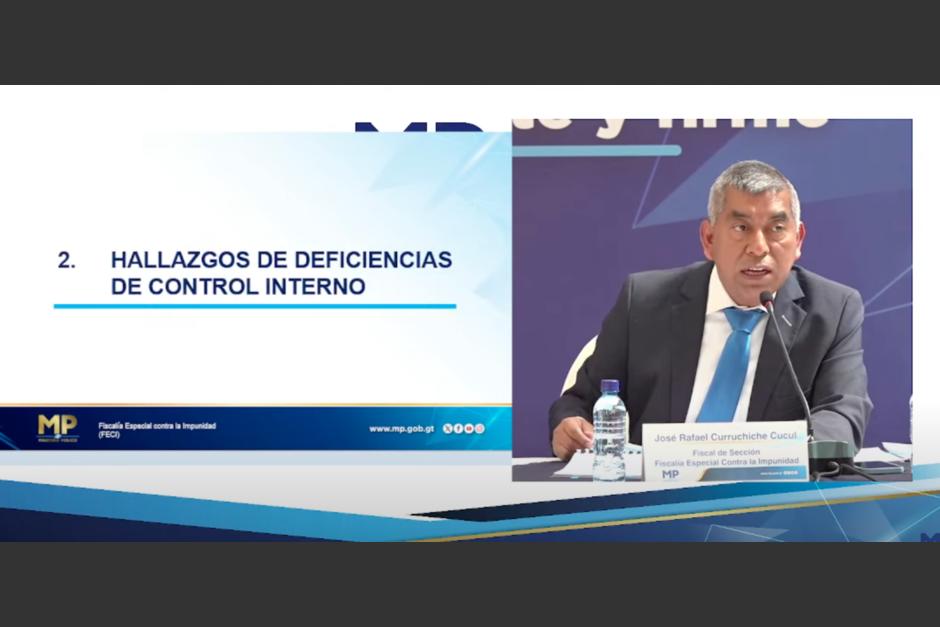 Consuelo Porras no asistió a la presentación del caso denominado "Caso Corrupción Semilla Fase I". (Foto: captura de pantalla)&nbsp;