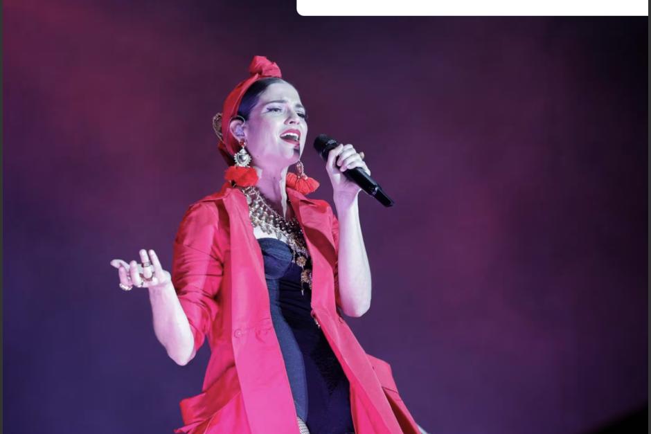 La cantautora española dará un concierto en Guatemala como parte de su gira para celebrar 20 años de carrera. (Foto: La Nación)