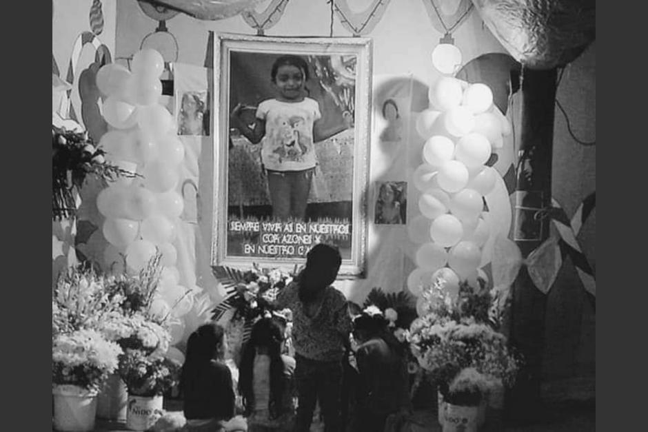 Génesis Anayeli Ixcajoc, de 7 años, fue ultrajada y asesinada en Ciudad Peronia, Villa Nueva. (Foto: RRSS)